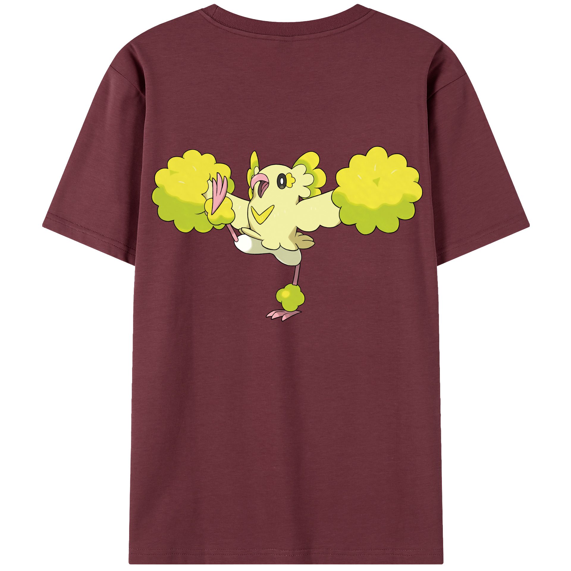 （画像用） ポケットモンスター Pokémon 綿100％半袖Tシャツ（背面プリント）
